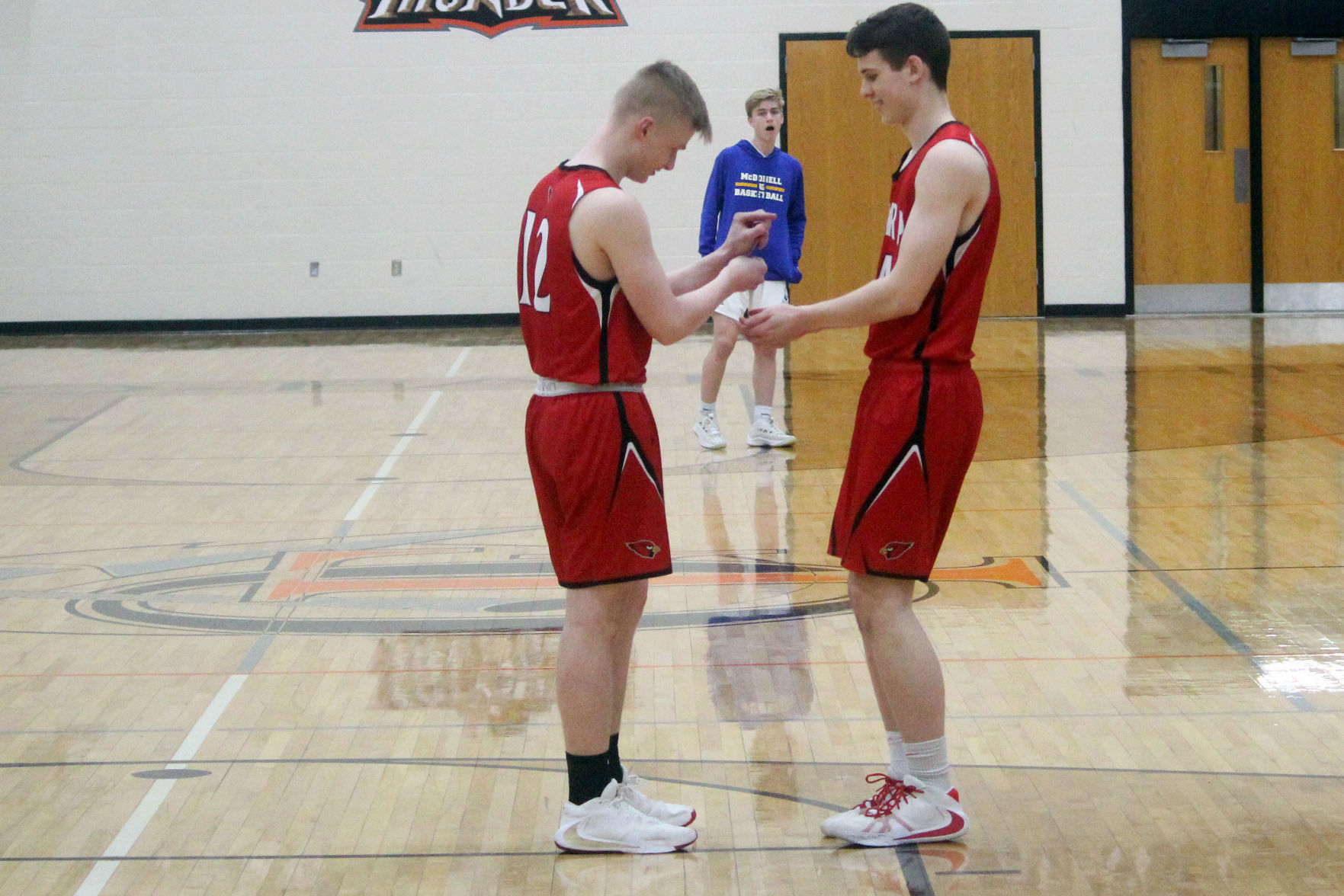 McDonell vs Thorp boys basketball at Osseo 3-12-20